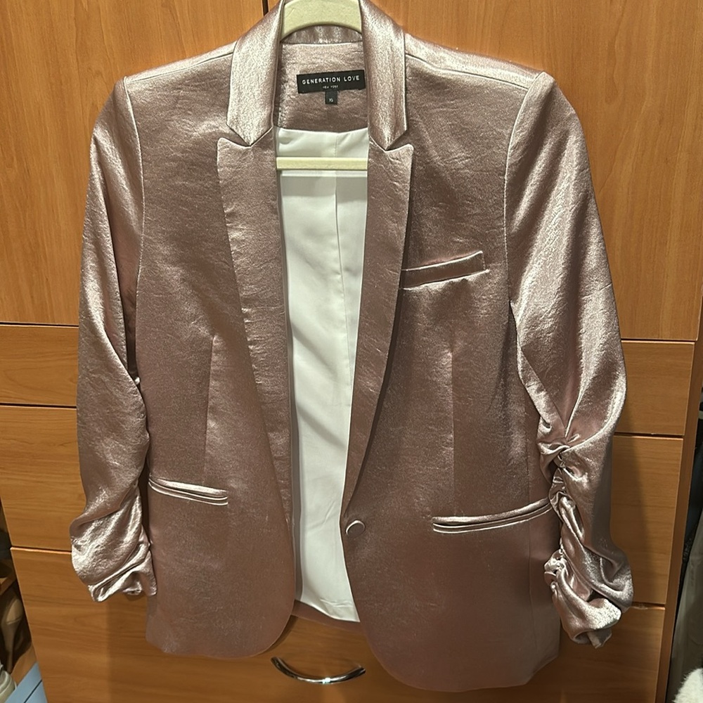 Generation Love Light Rose Blazer